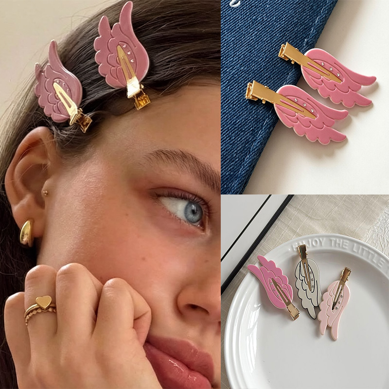 Women'S Vanity Accessories - Jepit Rambut Sayap Imut, Jepit Rambut