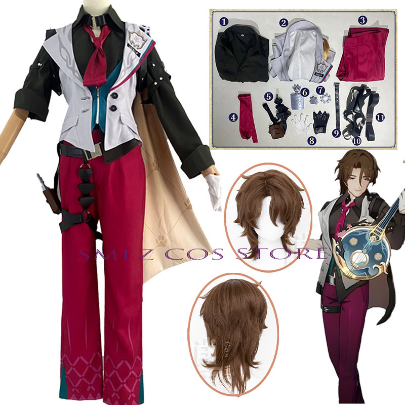 Women'S Accessories For Suit - Gallagher Cosplay Honkai Star Rail Kostum