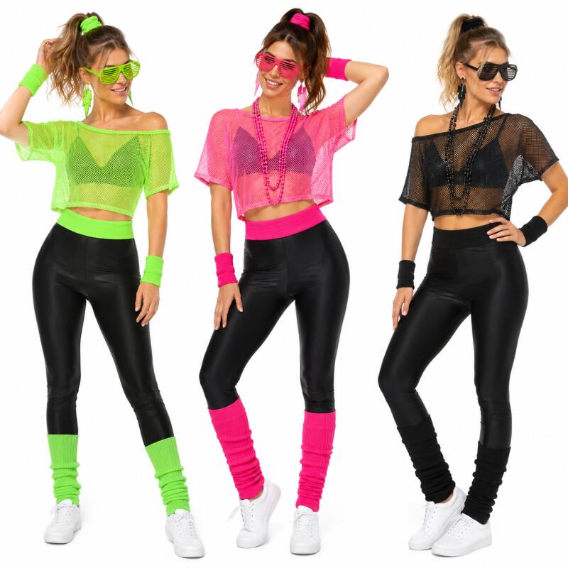 Women'S Vacation Accessories - Set Pakaian Disko Hippie 80-an Atasan