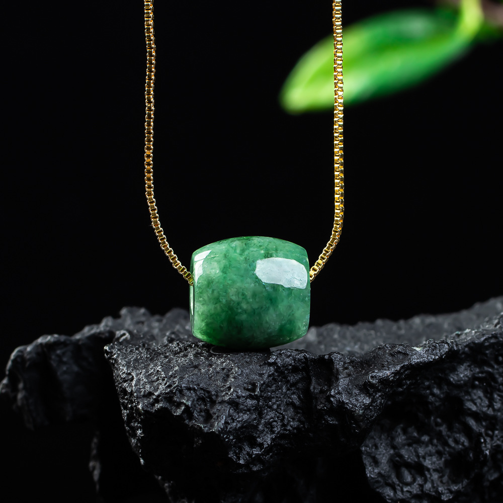 Accessories Woman - Liontin Manik Giok Asli Alami Kalung