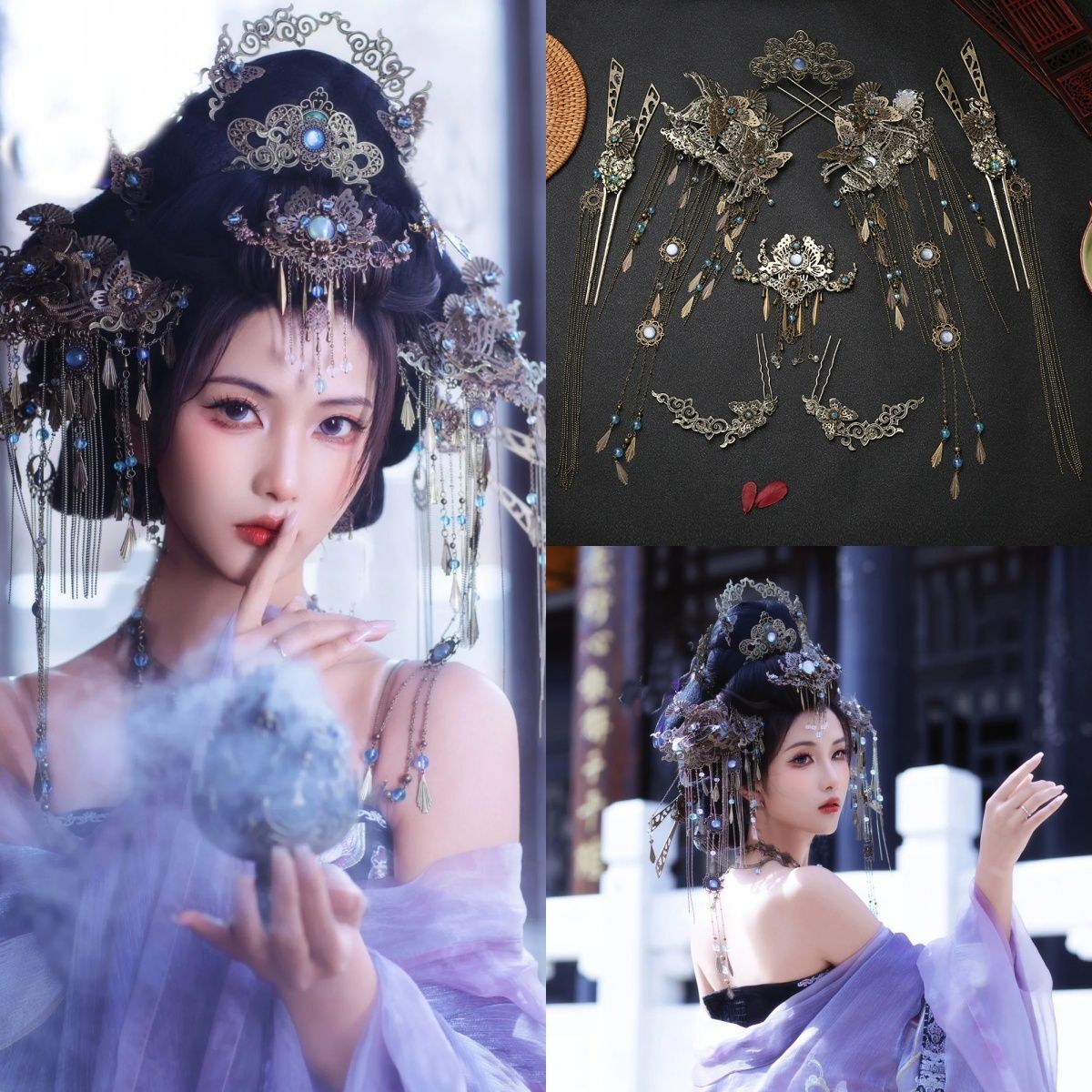 Women'S Accessories Designer - Gaya Kuno Kembalinya Teman Lama Mahkota