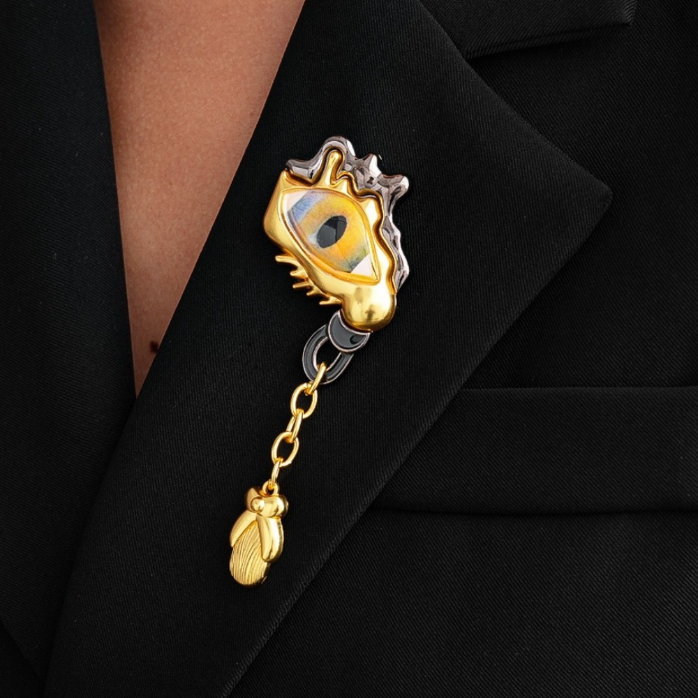 Bros Pin Logam Mewah Bentuk Te - Women'S Accessories For Suit ulasan dan harga