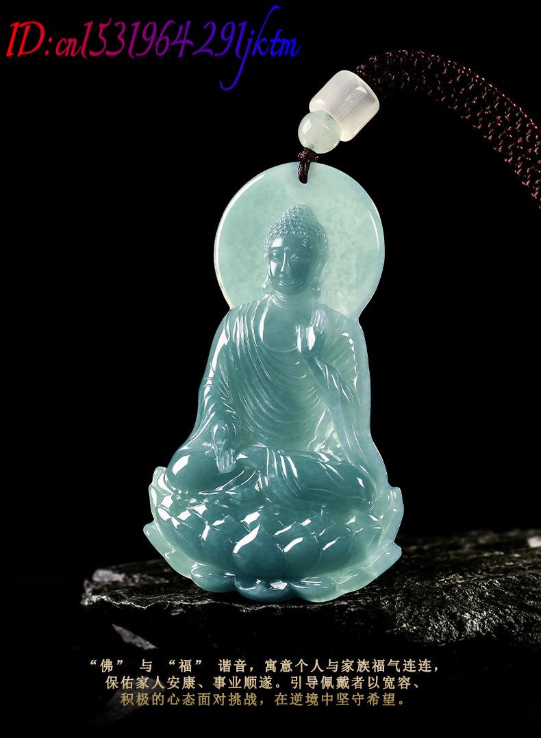 Kalung Liontin Buddha Giok Bur - Accessories Woman ulasan dan harga