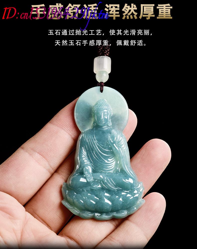 Kalung Liontin Buddha Giok Bur - Accessories Woman ulasan dan harga