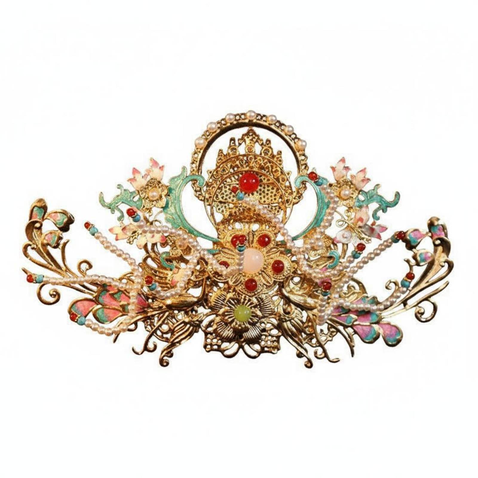 Mahkota Rambut Tradisional Cin - Women'S Accessories Designer ulasan dan harga