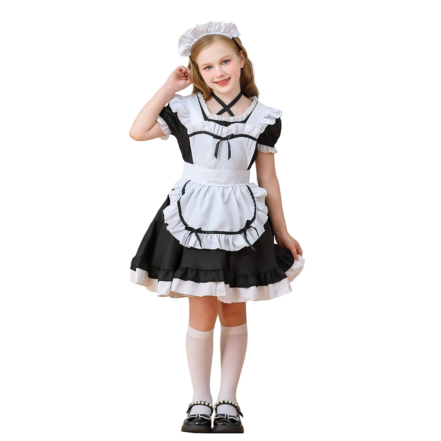 Gaun Kostum Cosplay Pembantu L - Women'S Vacation Accessories ulasan dan harga