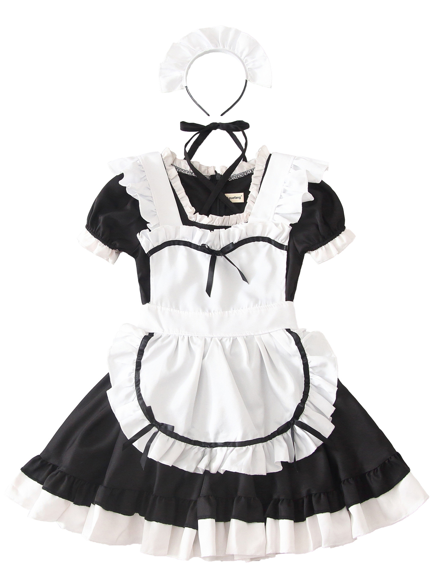 Gaun Kostum Cosplay Pembantu L - Women'S Vacation Accessories ulasan dan harga