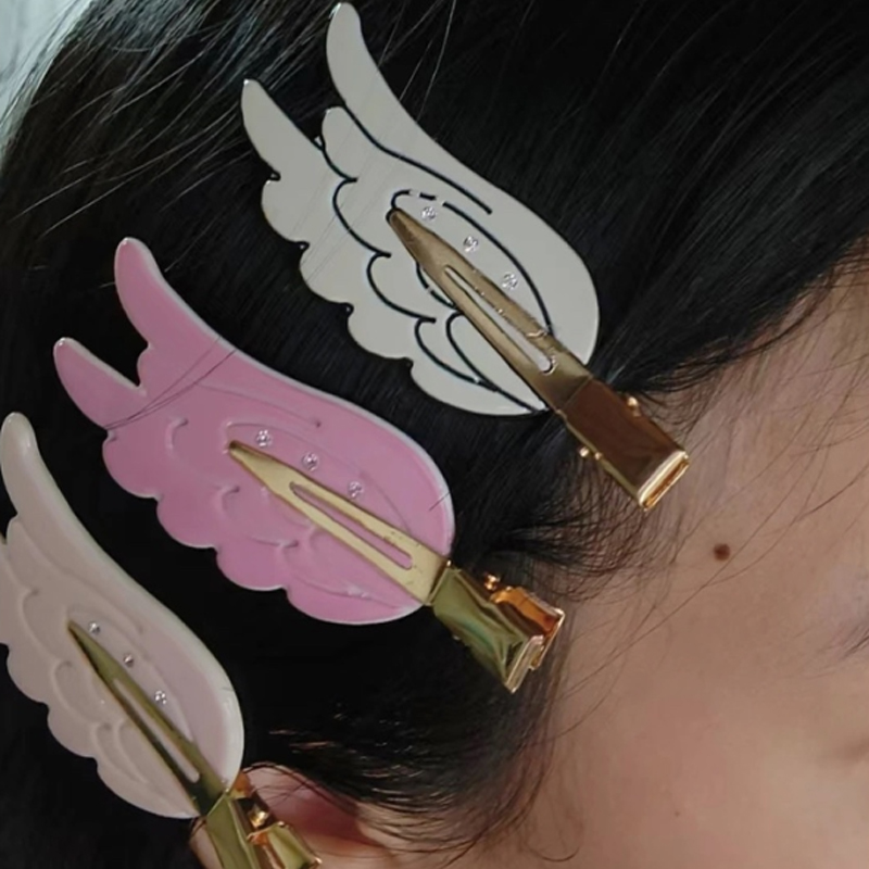 1/2 pcs Jepit Rambut Sayap Luc - Women'S Vanity Accessories ulasan dan harga