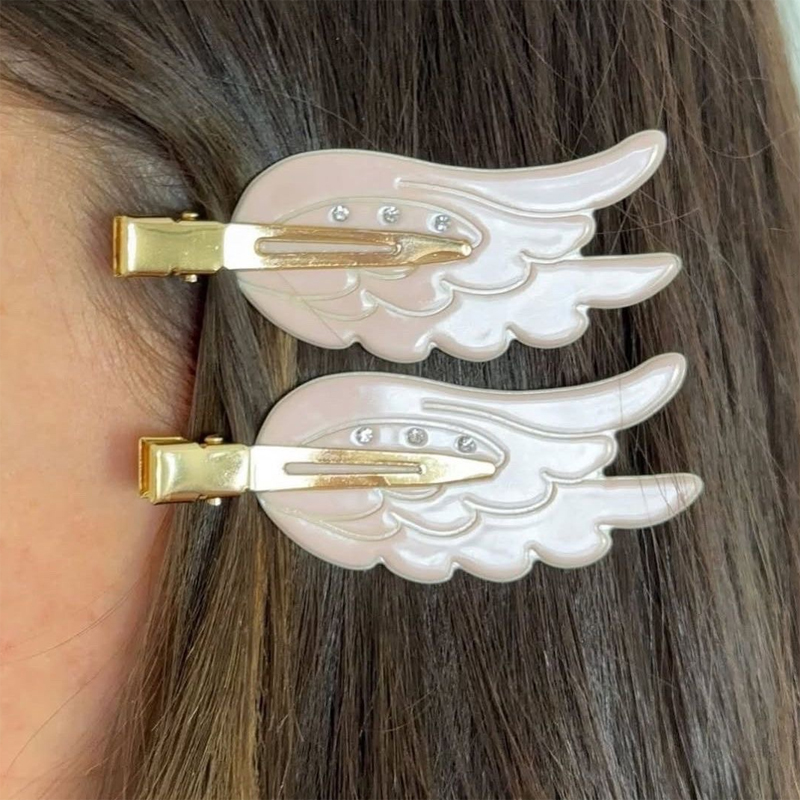 1/2 pcs Jepit Rambut Sayap Luc - Women'S Vanity Accessories ulasan dan harga