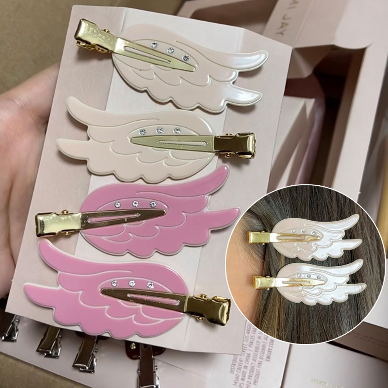 1/2 pcs Jepit Rambut Sayap Luc - Women'S Vanity Accessories ulasan dan harga