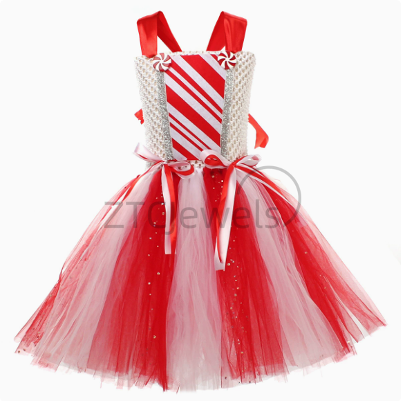 Gaun Tutu Permen Natal untuk A - Women'S Vacation Accessories ulasan dan harga