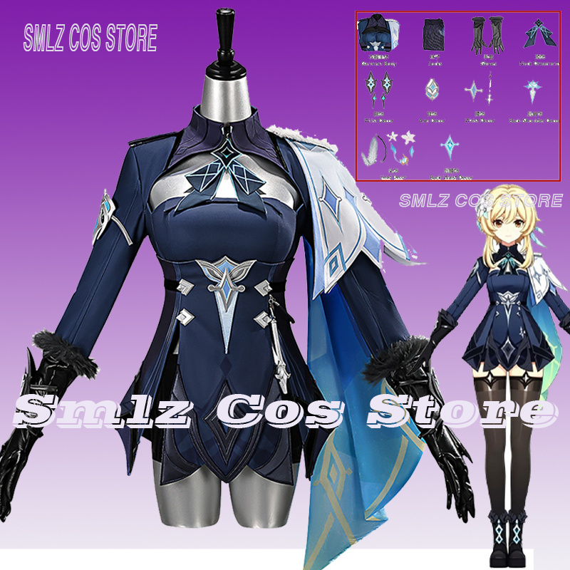 Kostum Cosplay Traveler Lumine - Women'S Accessories For Suit ulasan dan harga