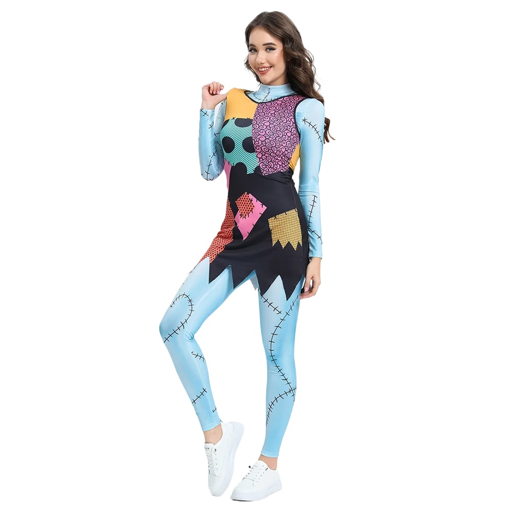 Gaun Cosplay Sally Film Anime  - Women'S Vacation Accessories ulasan dan harga