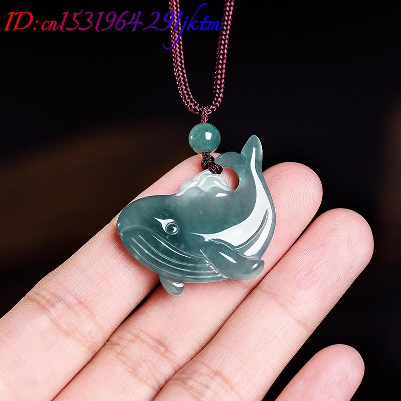Kalung Liontin Paus dari Batu  - Accessories Woman ulasan dan harga