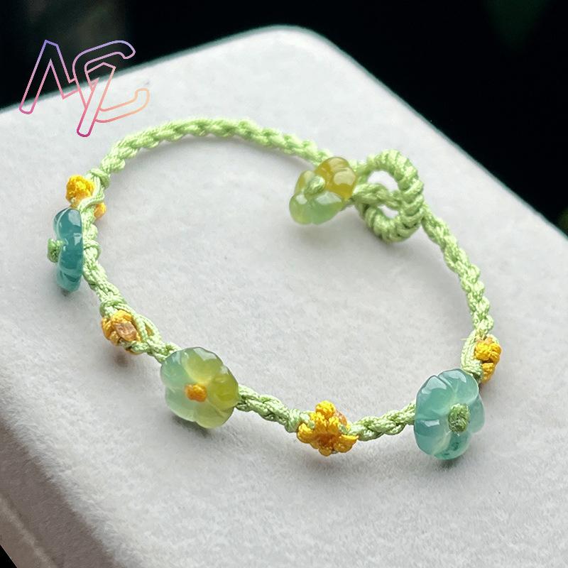 Gelang Bunga Giok Myanmar Hadi - Accessories Woman ulasan dan harga