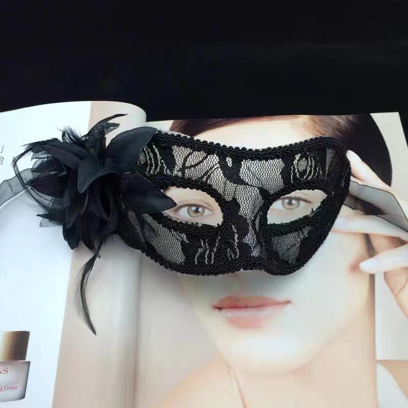 Topeng Bola Rias Wajah Mewah B - Women'S Accessories Designer ulasan dan harga