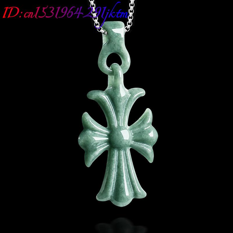 Kalung Liontin Salib Batu Giok - Women'S Accessories Designer ulasan dan harga