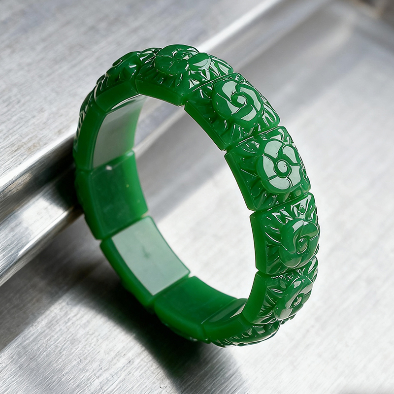 Gelang Bunga Giok Asli Desaine - Women'S Accessories Designer ulasan dan harga