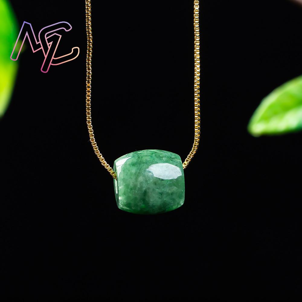 Liontin Manik Giok Asli Alami  - Accessories Woman ulasan dan harga
