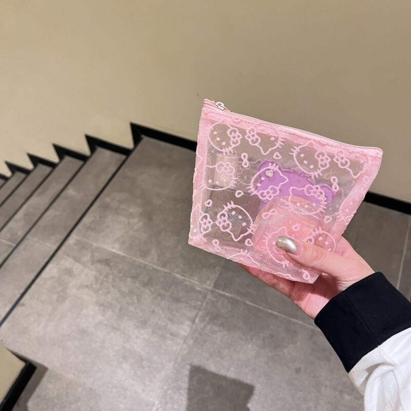 Dompet Koin Jaring Transparan  - Women'S Vanity Accessories ulasan dan harga