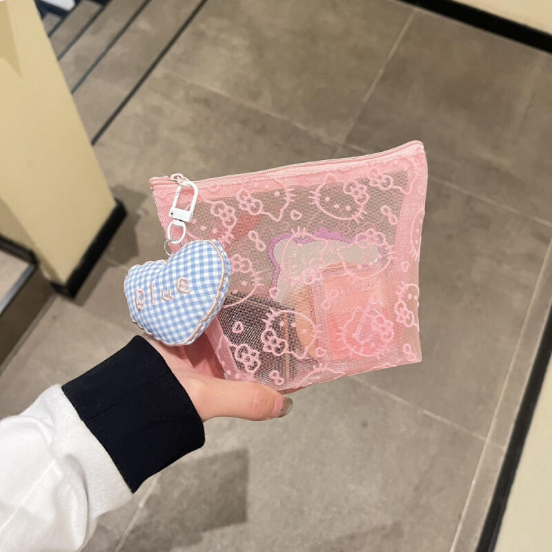 Dompet Koin Jaring Transparan  - Women'S Vanity Accessories ulasan dan harga