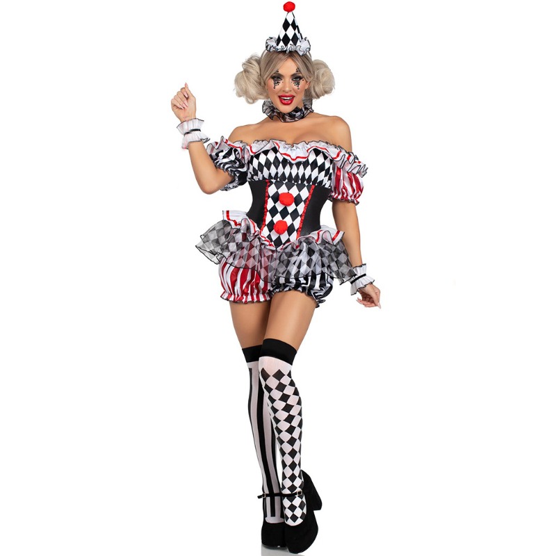 Kostum Cosplay Badut Wanita Pa - Women'S Vacation Accessories ulasan dan harga